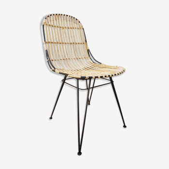 Natural rattan chair