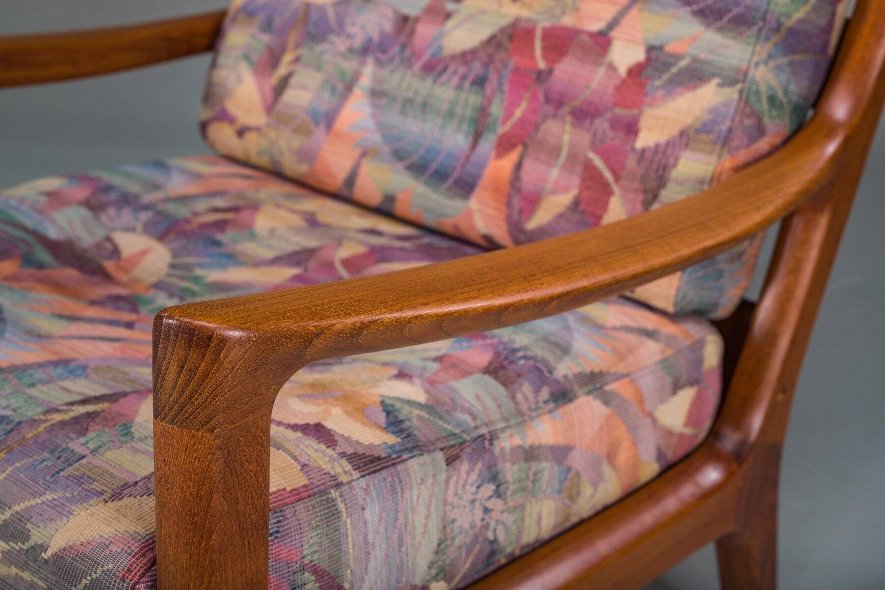 Danish teak Senator lounge chair by Ole Wanscher for Cado, 1960s