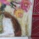 Painting on canvas, bouquet of roses, Georges Rocher