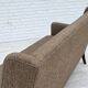 1960s, Danish 3-seater sofa, furniture wool, teak wood.