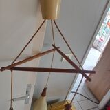 Rotaflex waterfall pendant light