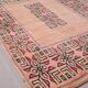 Pink Vintage Moroccan Rug 176 x 259 cm - Berber Rug Handmade - Wool Rug