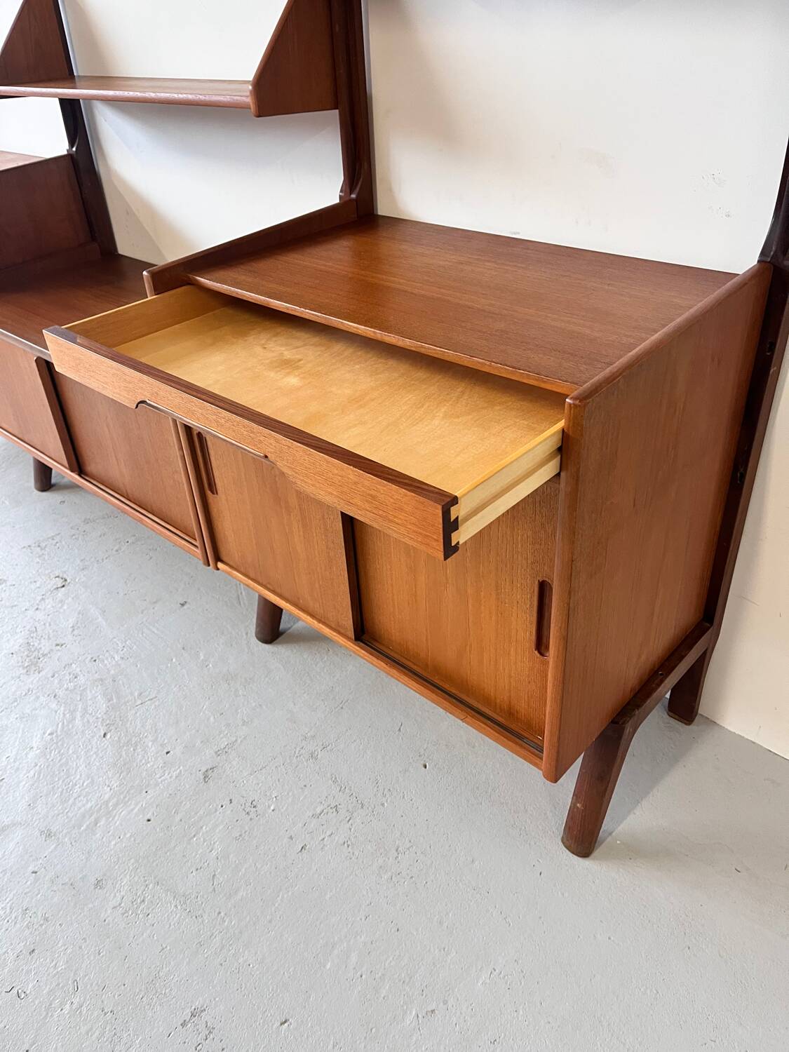 Teak Bookcase by Aandal Møbler, 1960’s Norway