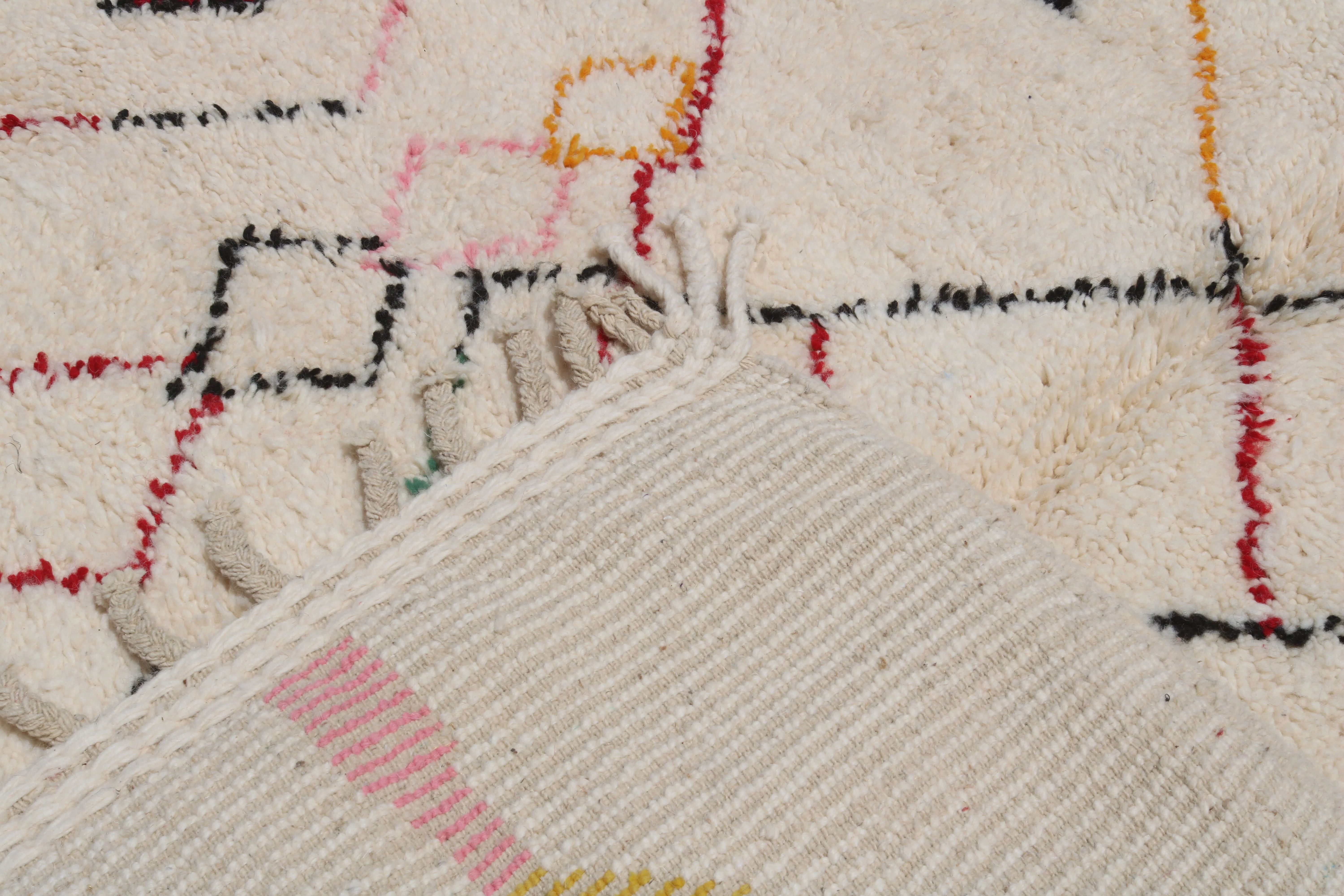 Large handmade colourful rug, 300 x 210 cm - G1081