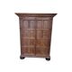Antique Dutch Oak Panel Cabinet, early 1700s