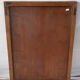 Old large mirror made of teak with frame