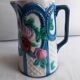 Vintage pitcher in slurry signed