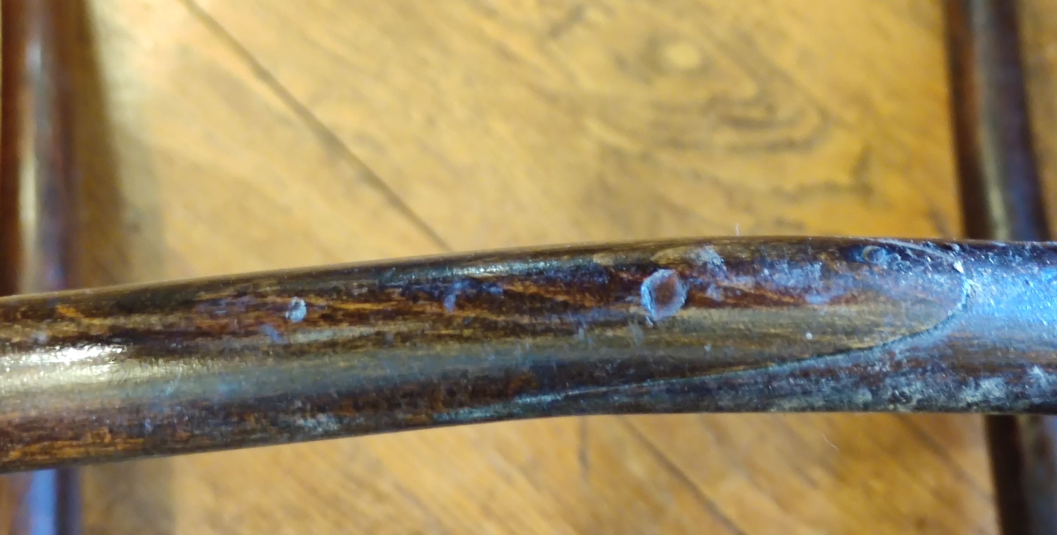 Old chair stamped Jacob and Josef Kohn