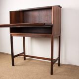 Scriban bar and secretary in Rosewood and Formica by Hans Olsen for CS Mobler 1960.