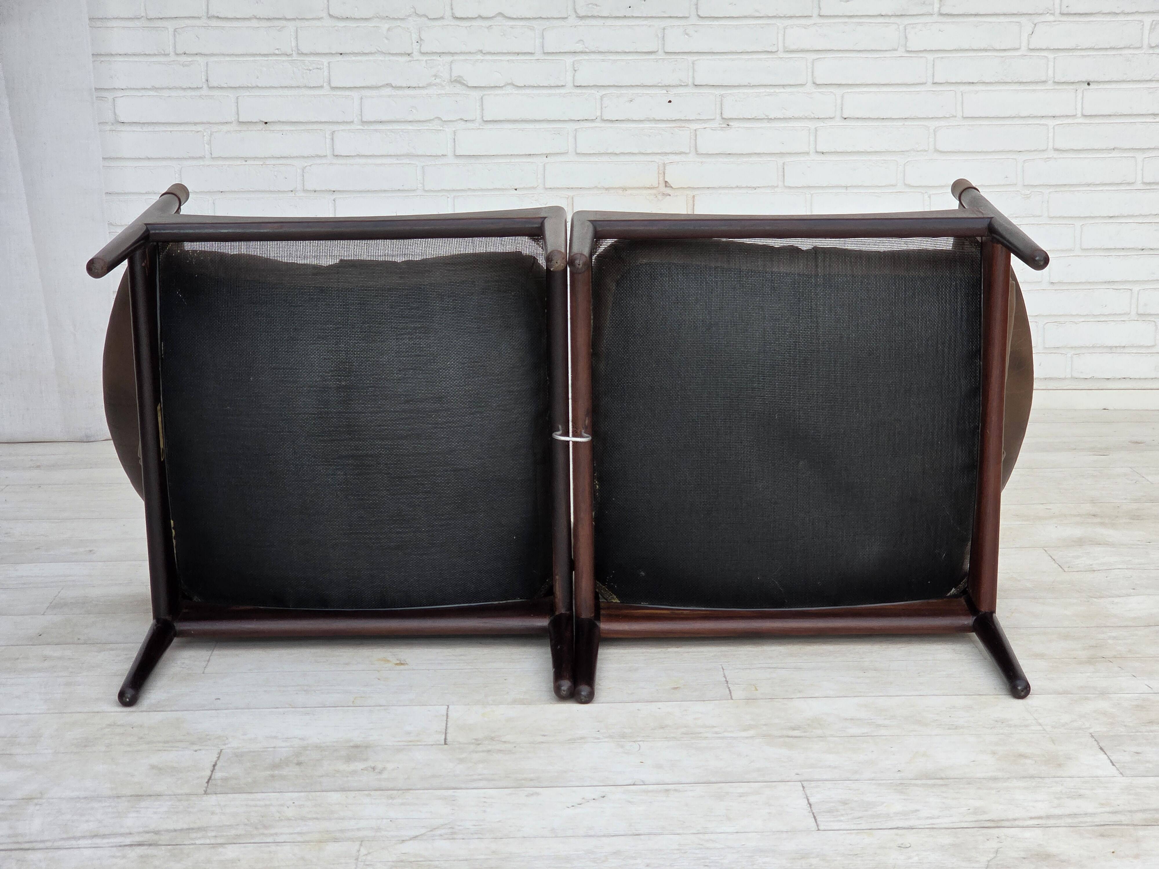 1970s, Danish design by Kristian Vedel, modular sofa, model Modus.