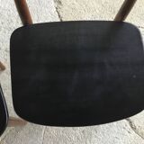 Pair of Scandinavian chairs by Hans Olsen for Frem Rojle - 1960s