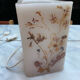 Vintage wax herb lamp