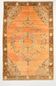 7x10 Peach & Brown Classic Persian Rug, 204x313Cm