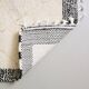 Moroccan rug: berber rug, black and white moroccan, beni ourain, 150/250