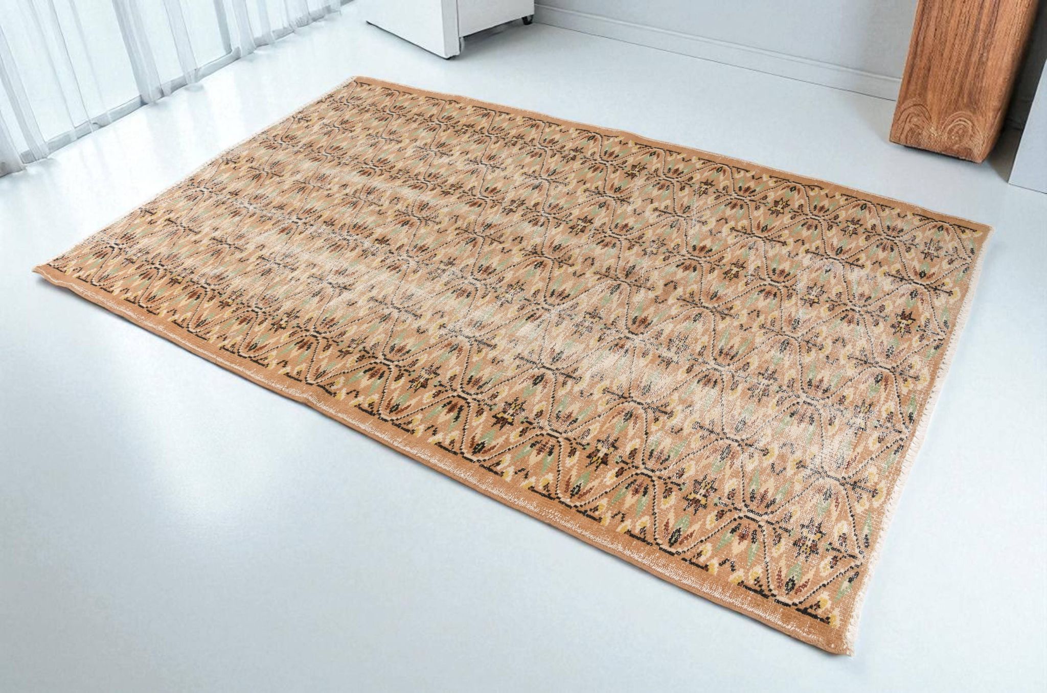 Tapis en laine noué à la main Oushak sku 850