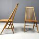 Mid century scandinavian dining chairs, 1960s