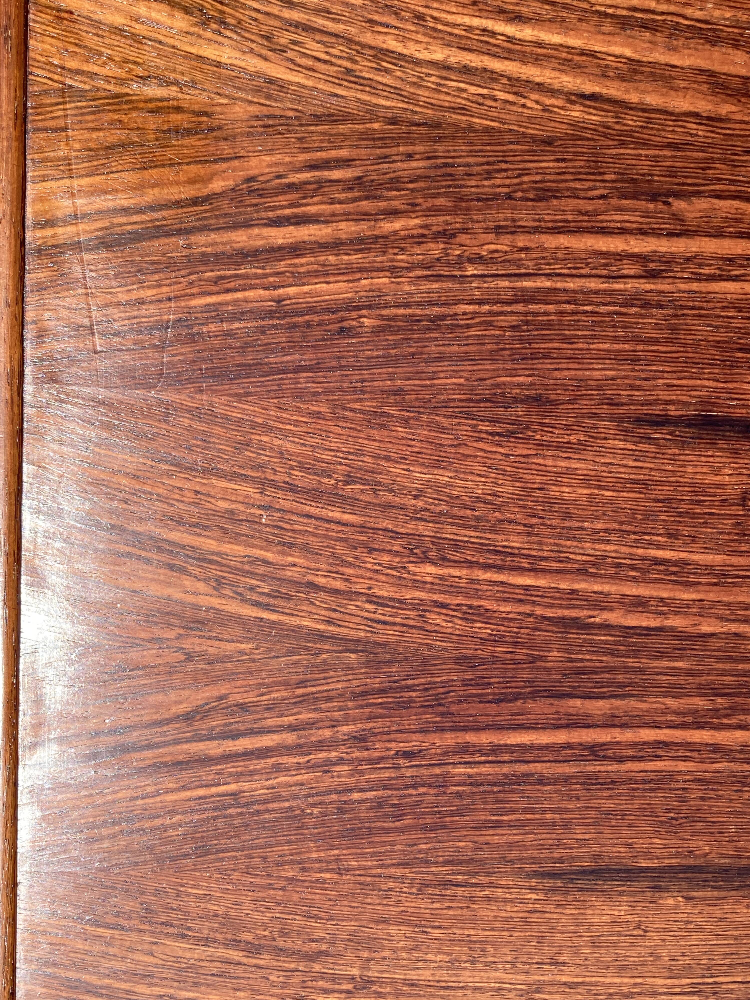 Gianfranco Frattini for Bernini, rosewood writing desk model 530, 1950s Italian