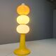 Mid century italian glass floor lamp, 1960s
