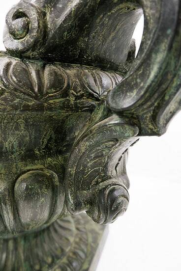 Medici Console/table in terracotta. Italy - 1970s