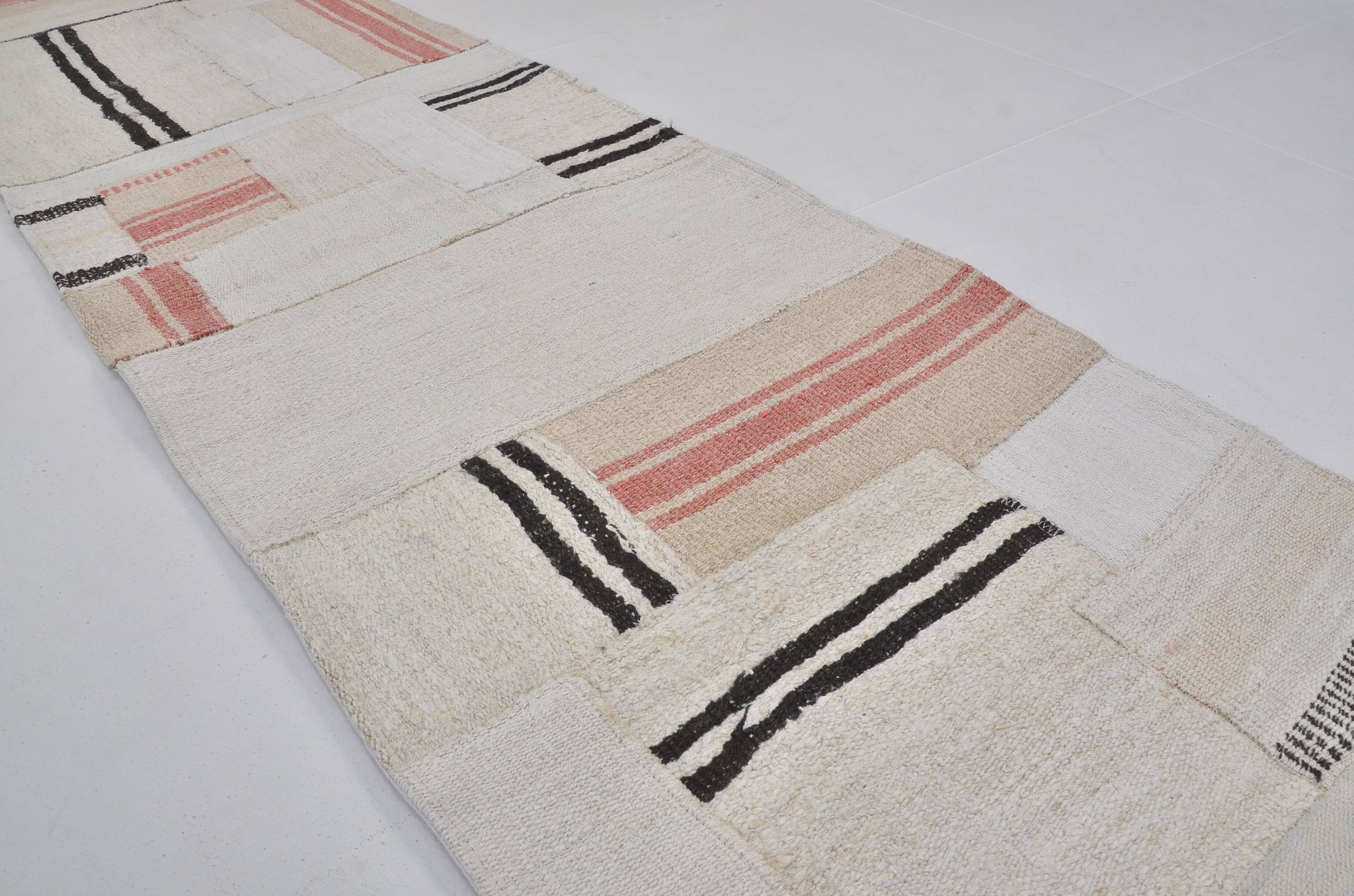 Vintage Oushak Hemp Runner  sku 3871