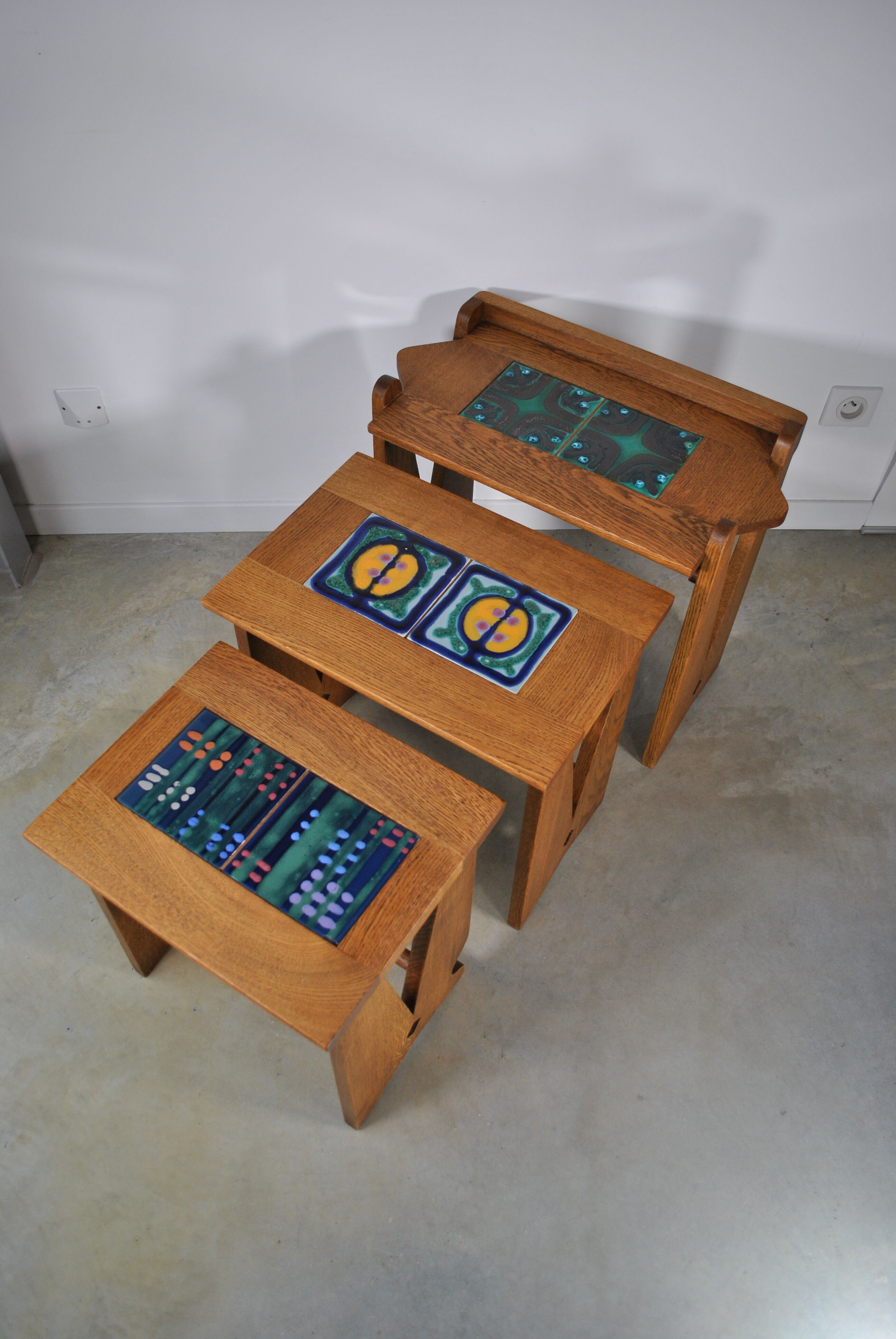 Pull out tables Guillerme and Chambron 1960