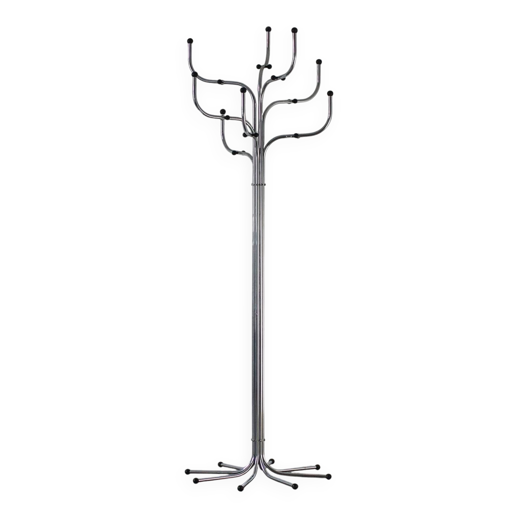 Coat Tree Hanger by S. Werner for Fritz Hansen, 1970s