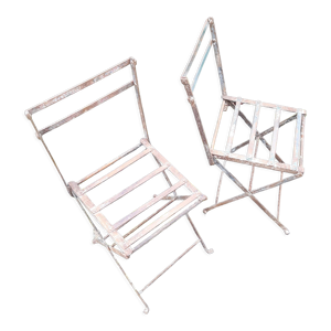 paire de chaises de jardin