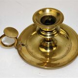 Bronze hand candlestick