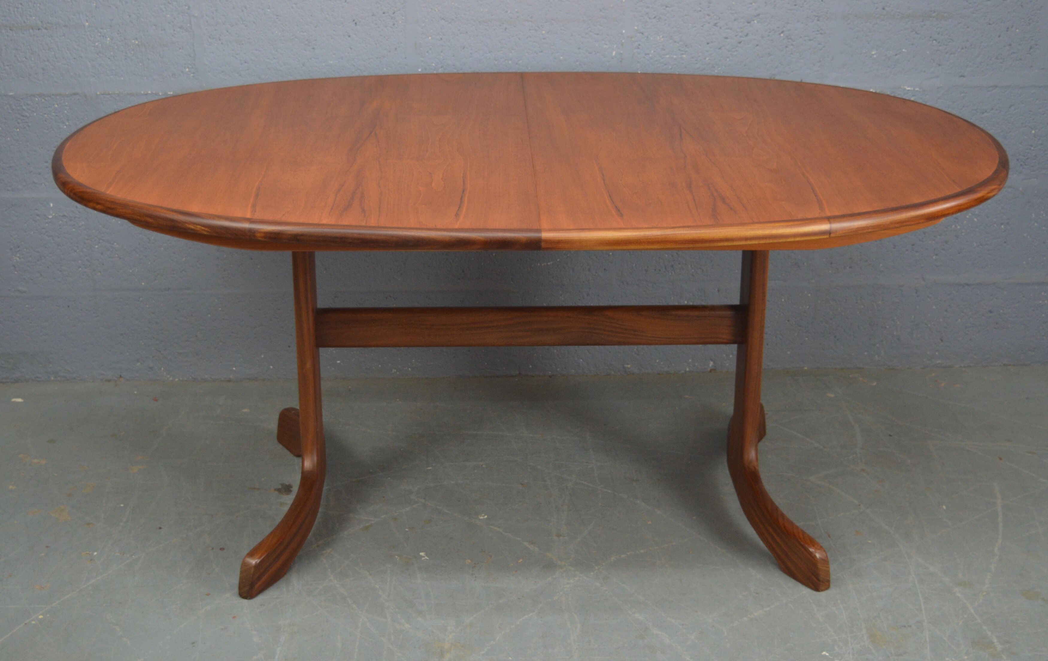 Vintage Mid Century Teak Oval Dinning Table by G Plan