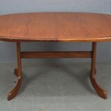 Vintage Mid Century Teak Oval Dinning Table by G Plan