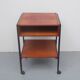 1960s trolley in teak and metal