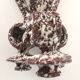 Triple "fat lava" bougeoir by Marius Giuge, Vallauris, 1960