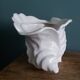 Ceramic conch shell, plant pot or trinket dish.