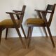 Pair of bridges chairs