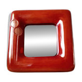 Glazed Ceramic Mirror