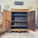 Walnut cabinet from the louis xv xviii century
