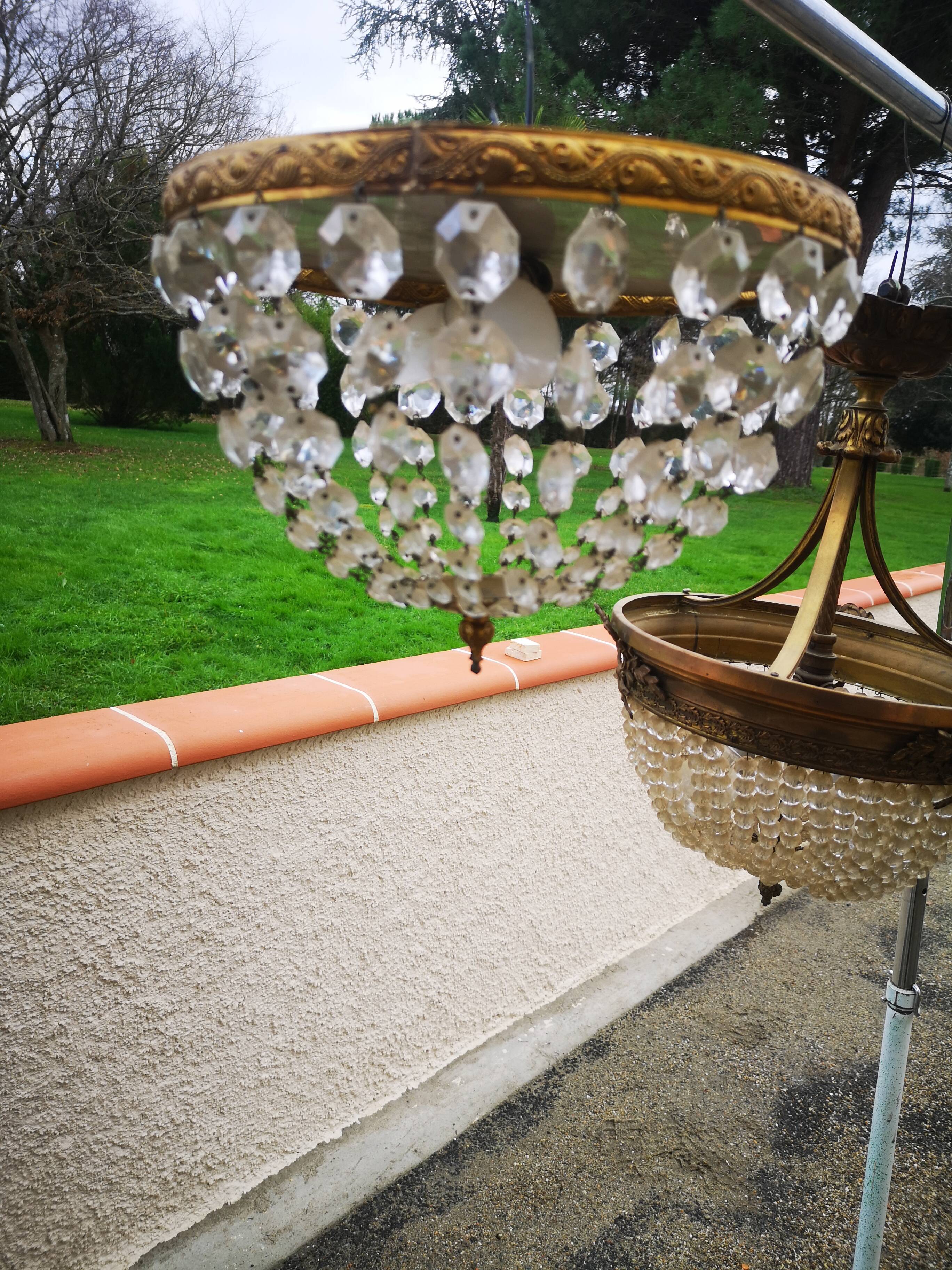 Lustre à pampilles