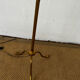 Vintage brass tripod floor lamp
