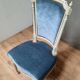 Chaise  tapissée style Louis XVI