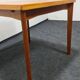Teak Danish design dinning table by Henning Kjaernulf