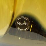 Large Murano glass art vase Incalmo by V. Nason & C. circa 1990