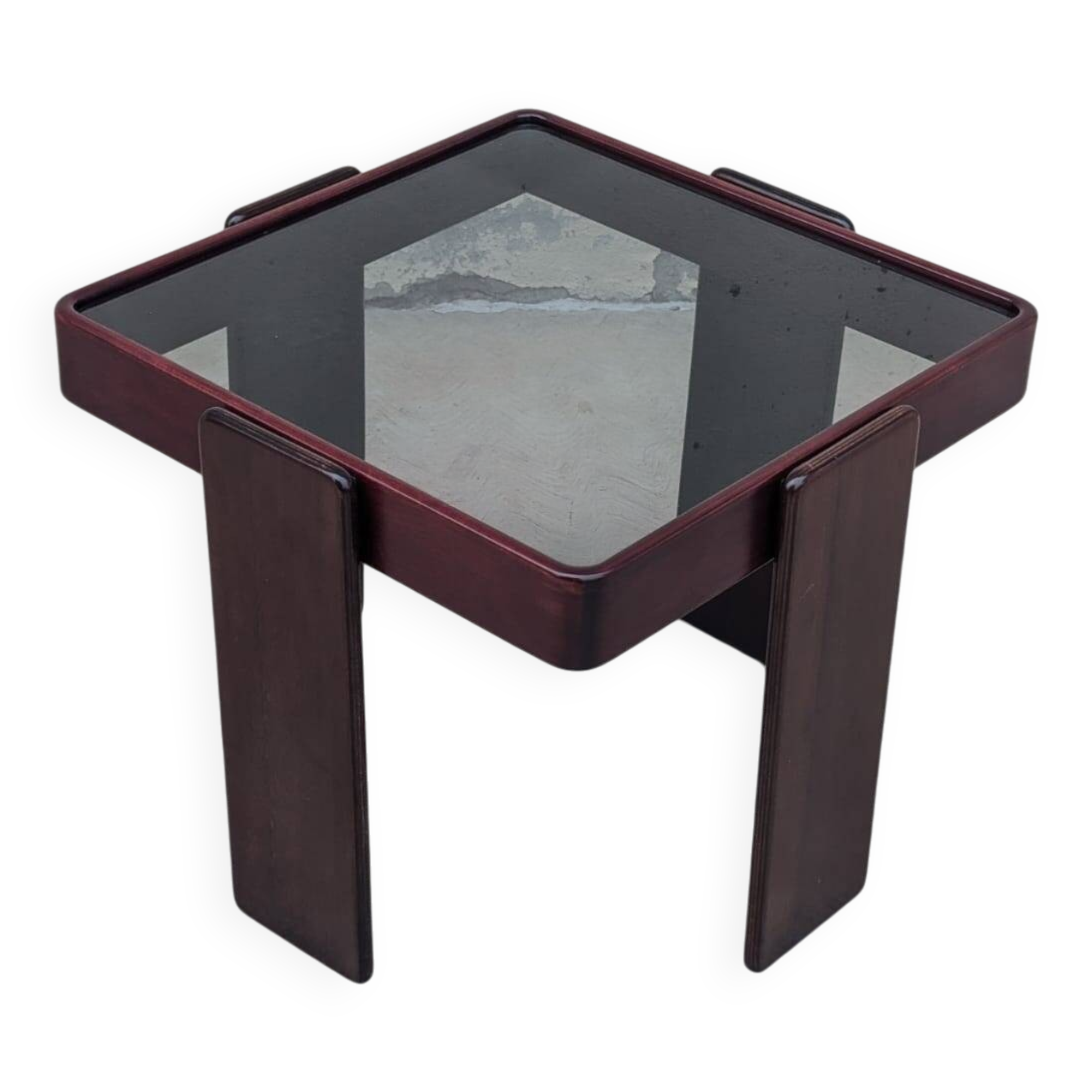 Square Side table by Gianfranco Frattini for Cassina, 70s
