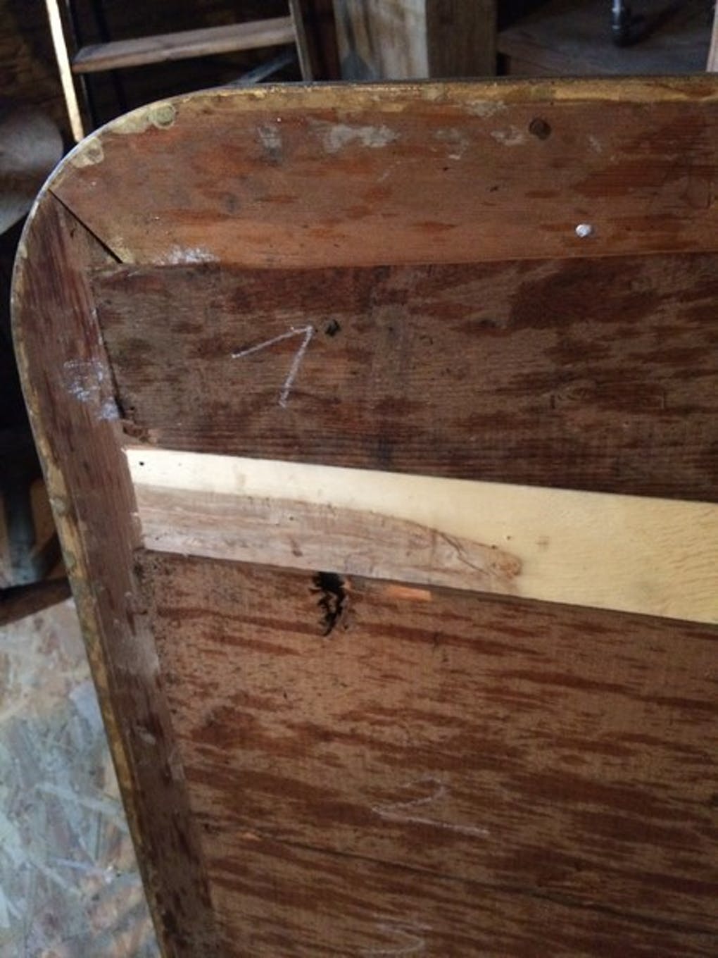 Mirror Louis Philippe 76x100cm