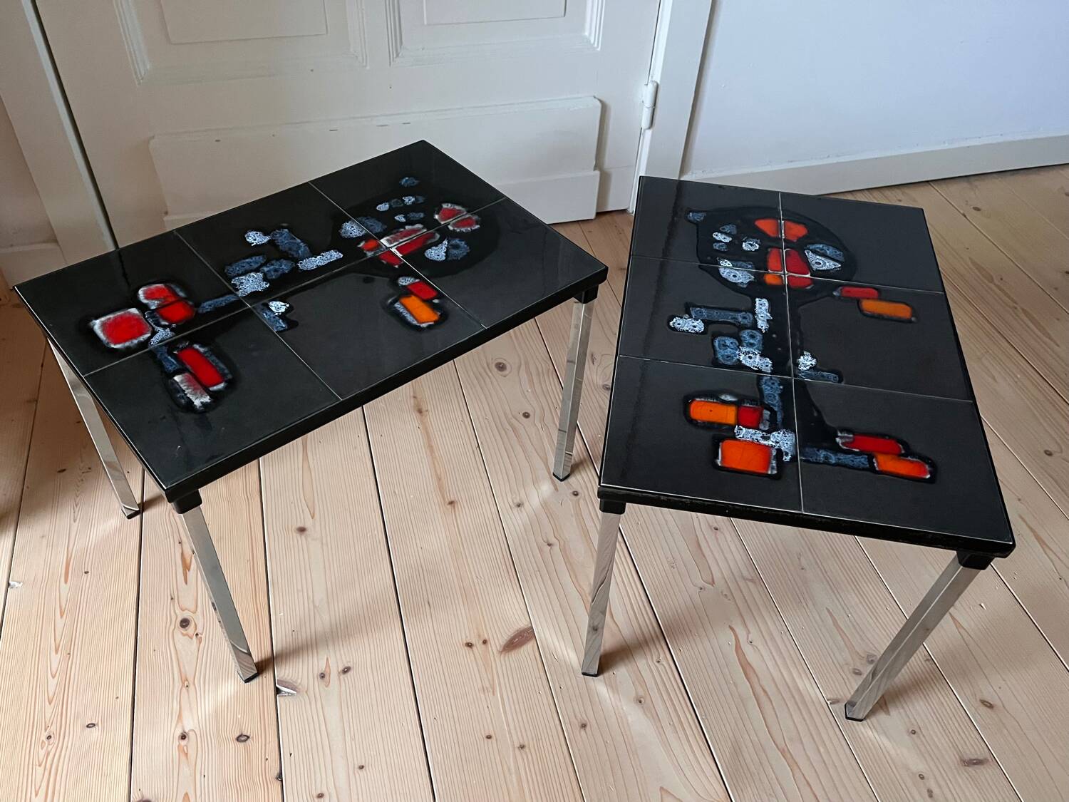 Pair of Adri Belarti side tables 1960/70