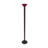 Red black floor lamp uplighter