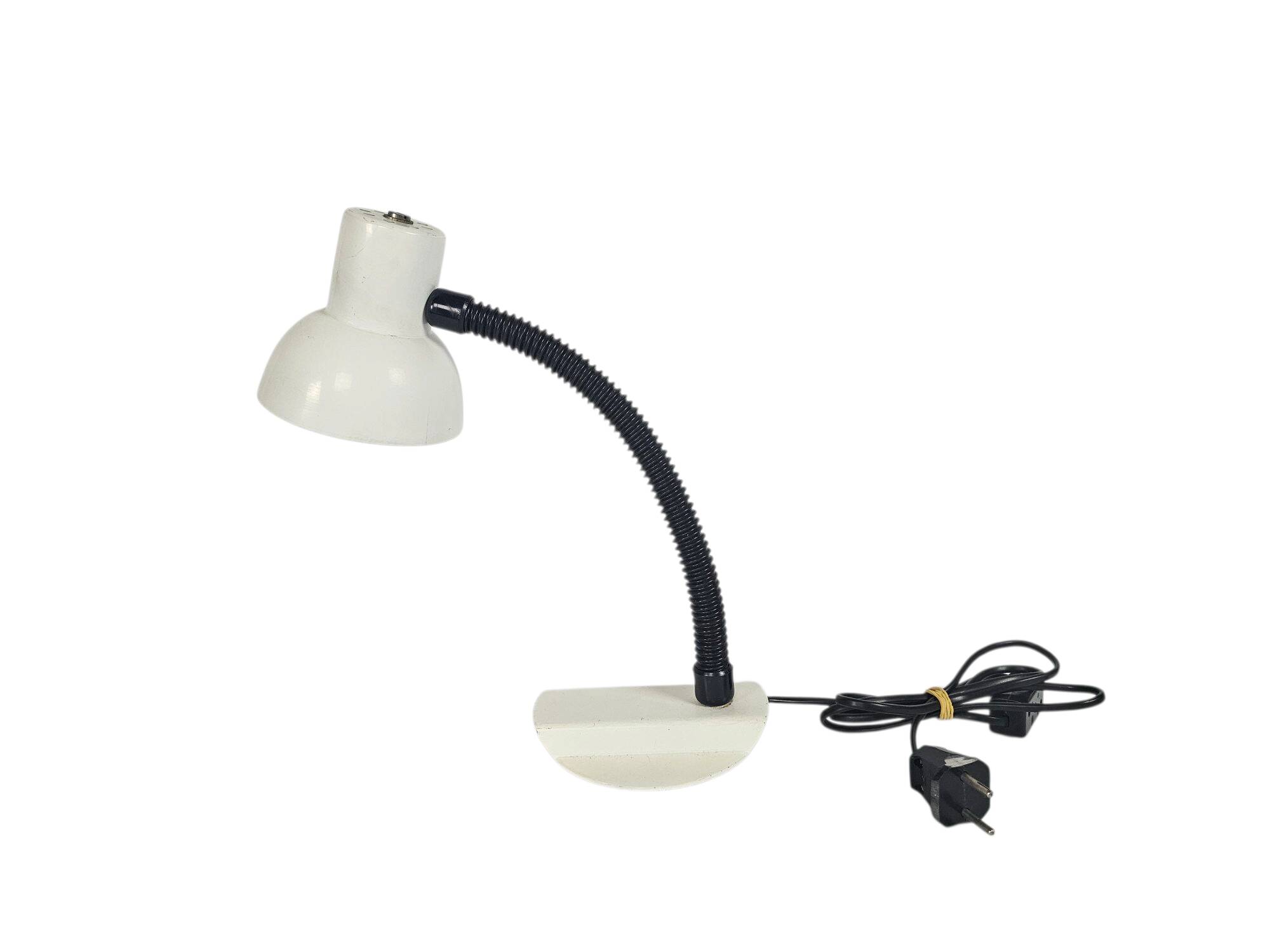 Dutch design - Hala Zeist - desklamp- model 703 - gooseneck - white - 70's