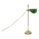 1930's Art Deco Banker Table Lamp , Czechoslovakia
