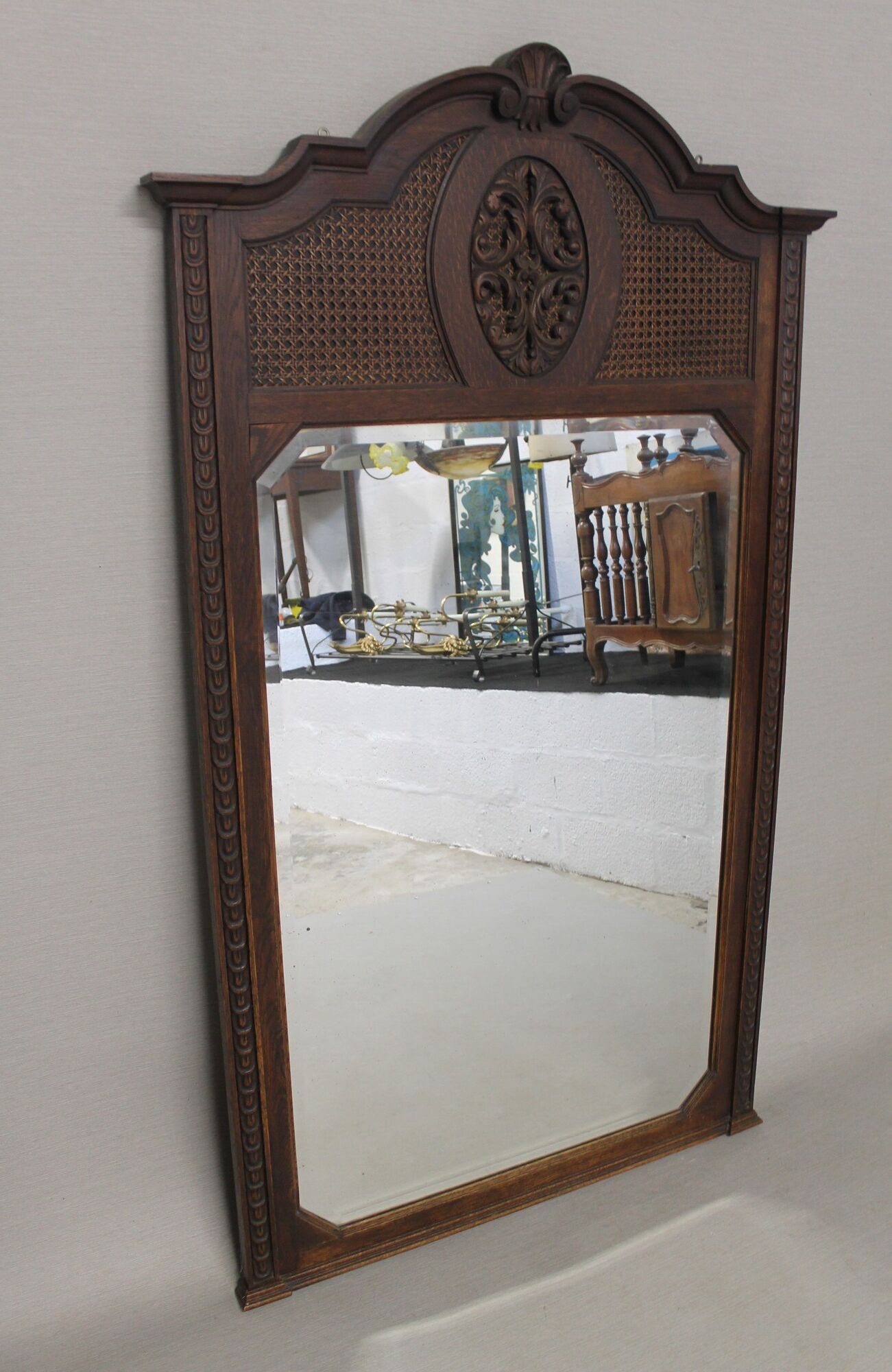 Beveled mirror of louis xv style - early twentieth century