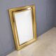Miroir vintage en bois doré XL, années 1970