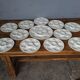 Chantilly shellfish slurry service, 12 plates